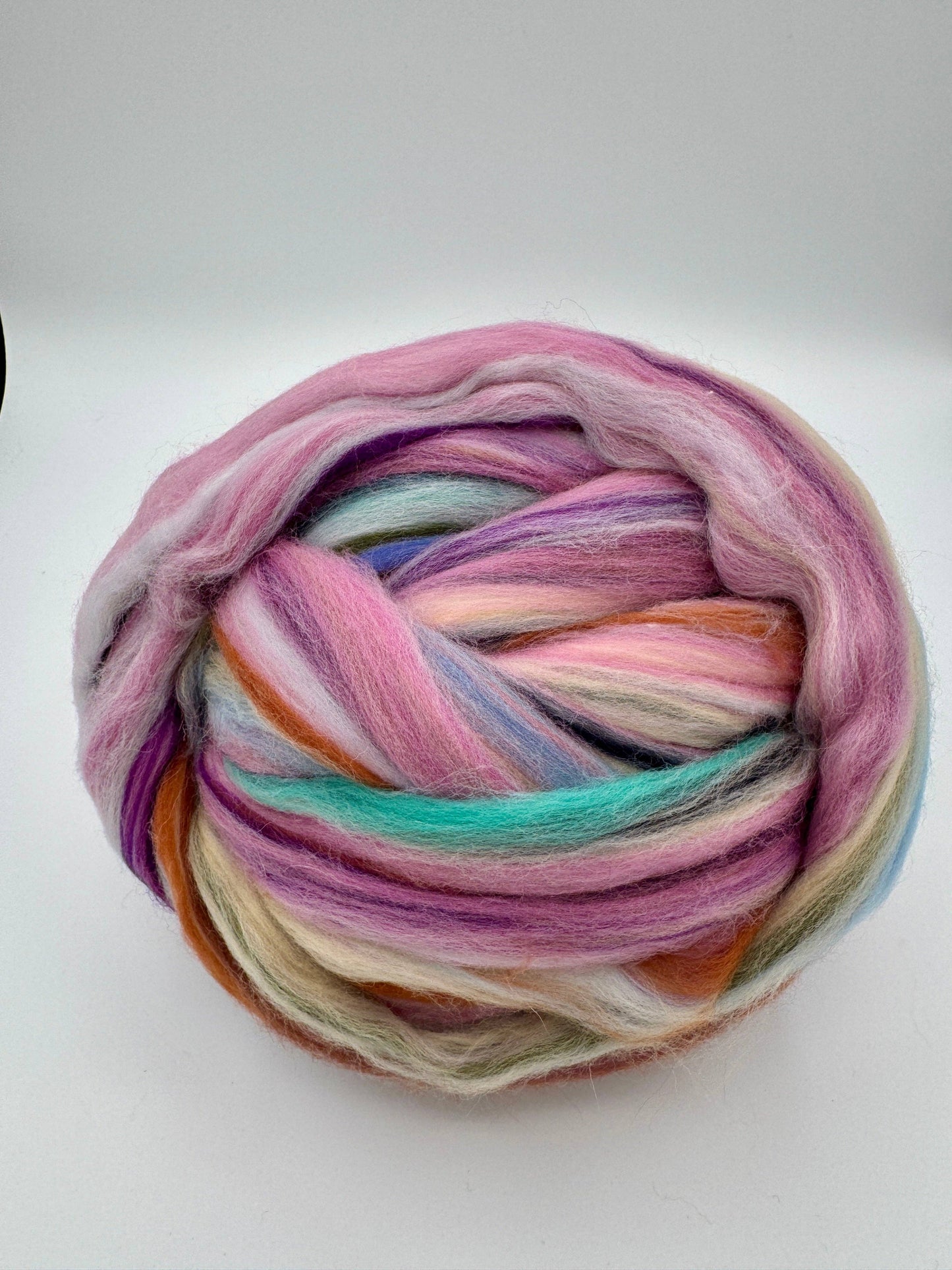 6 COLOR BLENDS MERINO WOOL ROVING A30 TIMO