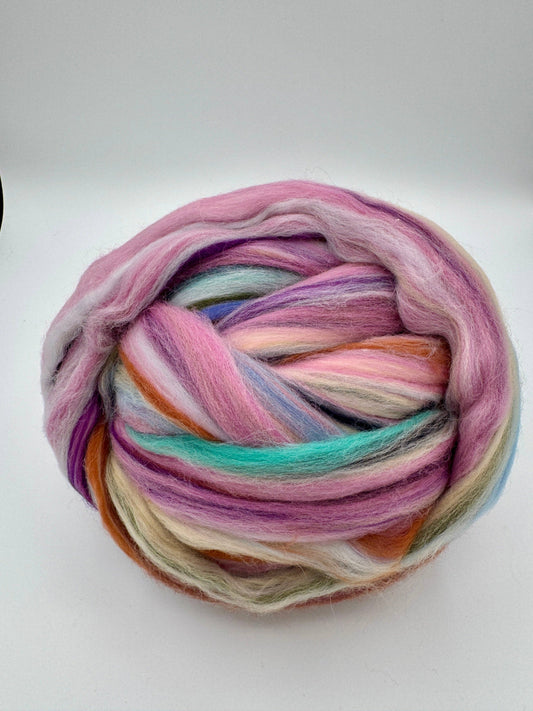 6 COLOR BLENDS MERINO WOOL ROVING A30 TIMO