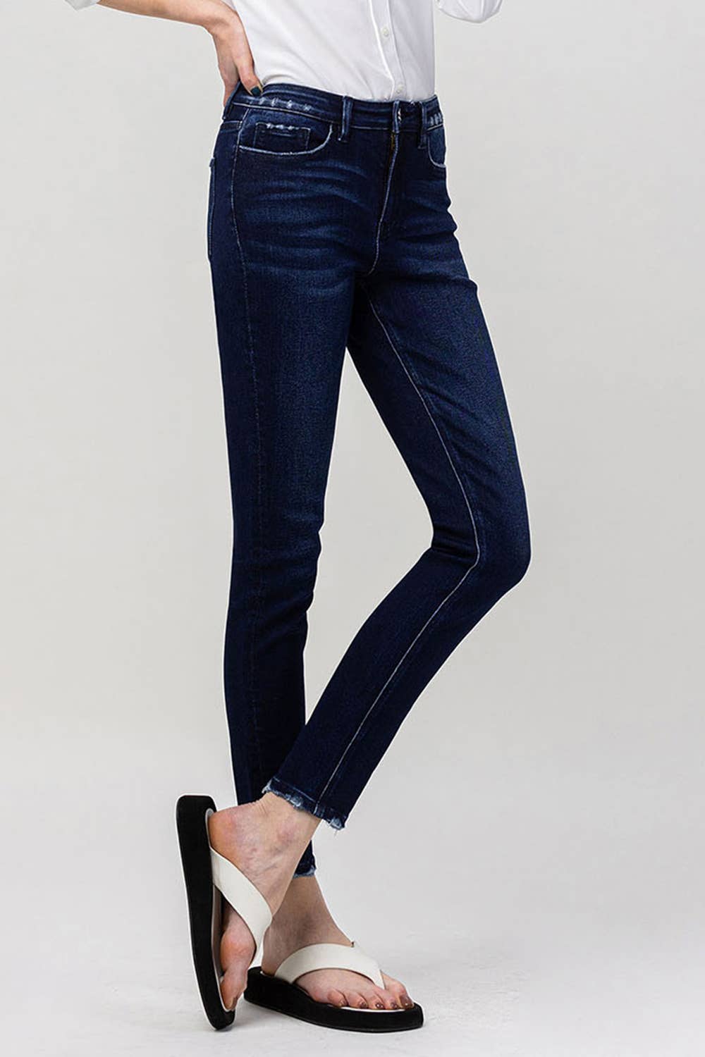 HIGH RISE SKINNY JEANS F4822