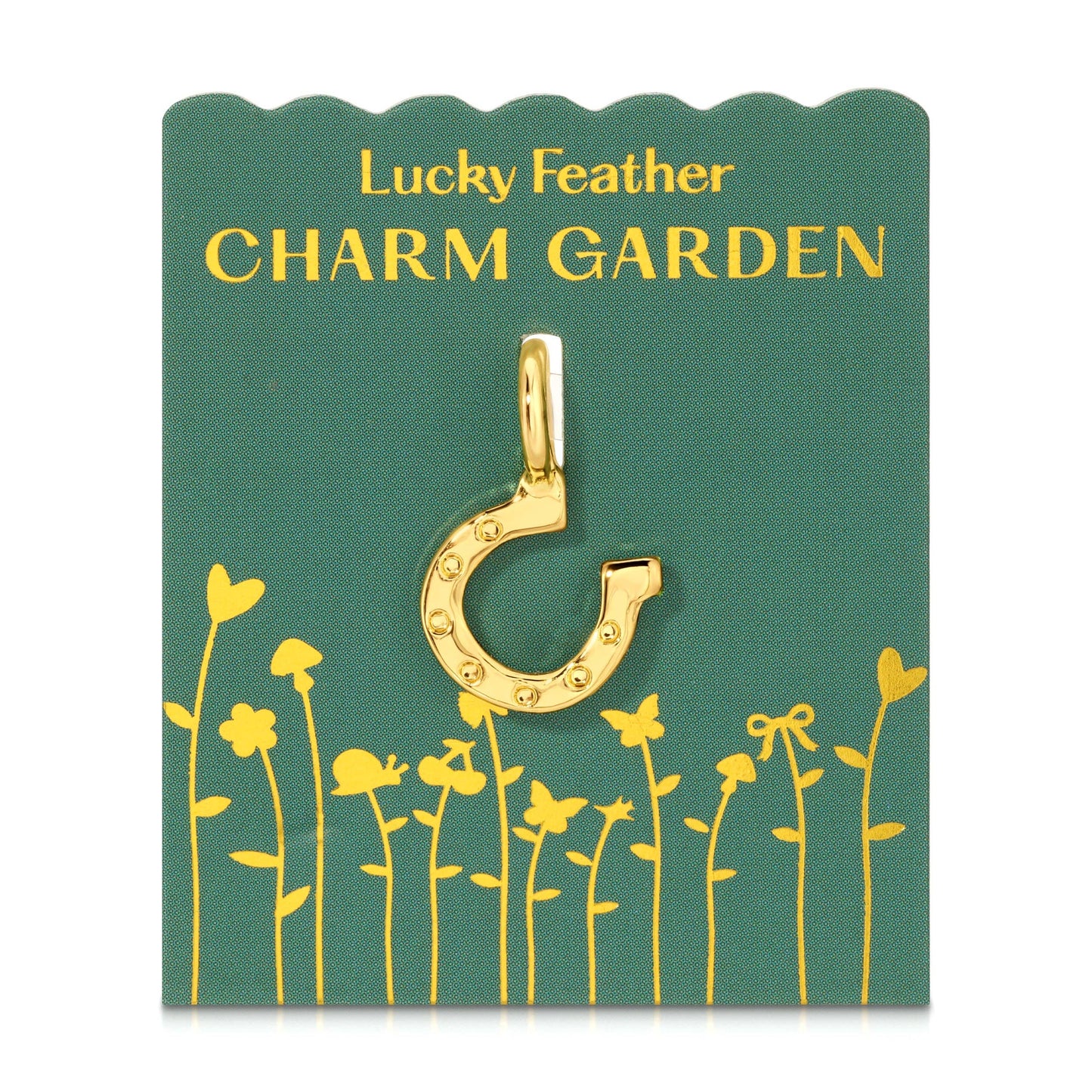 Charm Garden - Gold - Horseshoe