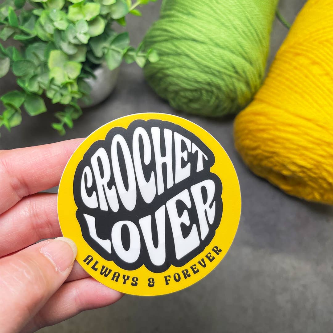 Crochet and Knit Lover Stickers