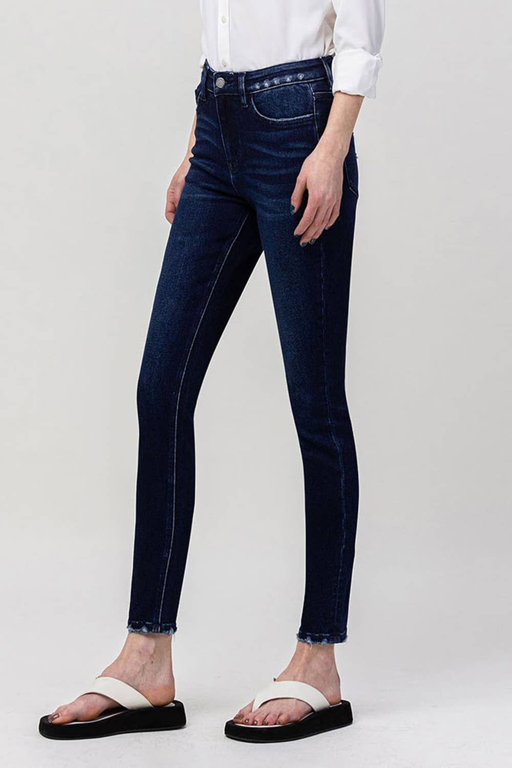 HIGH RISE SKINNY JEANS F4822
