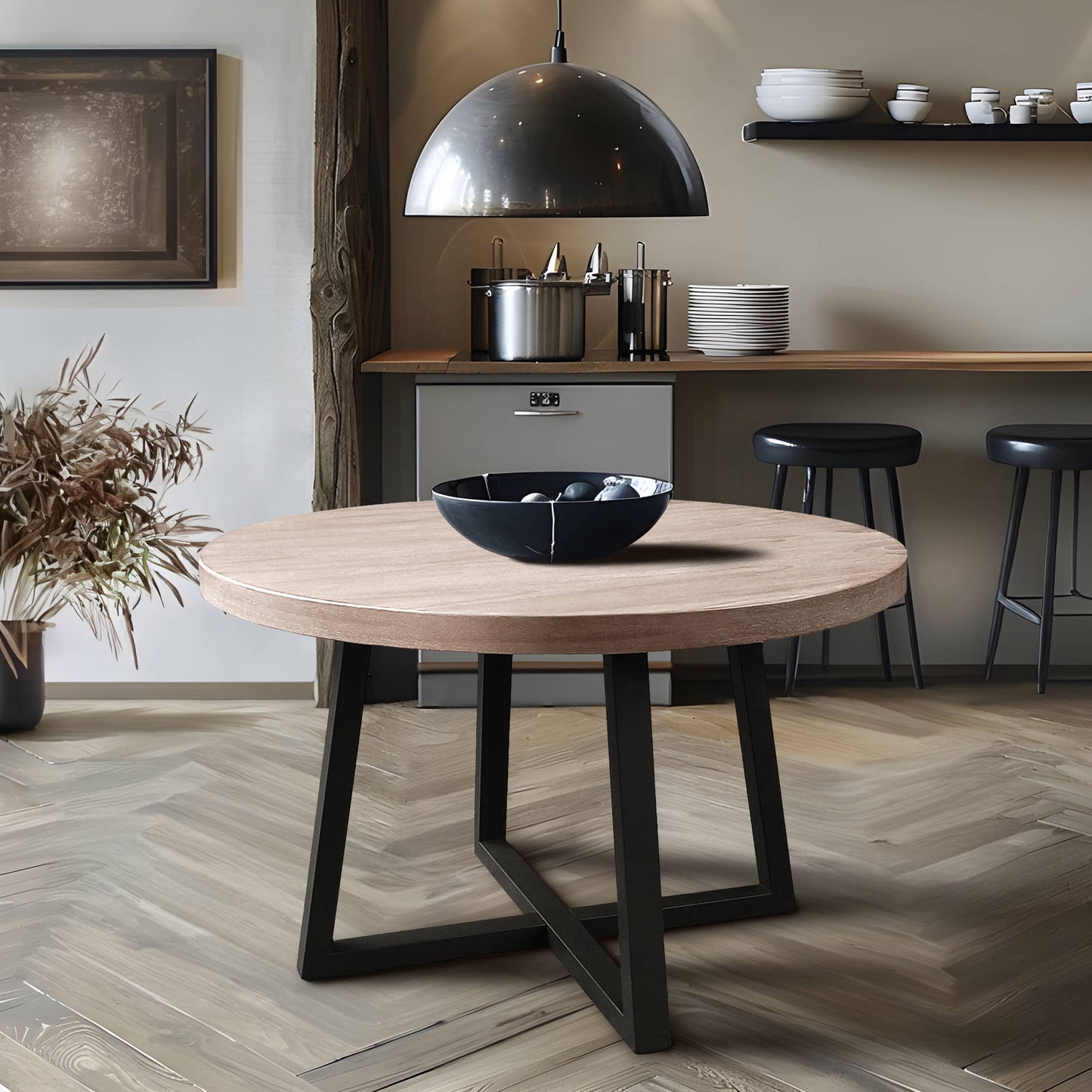 39" Small Round Dining Table, Game Table*