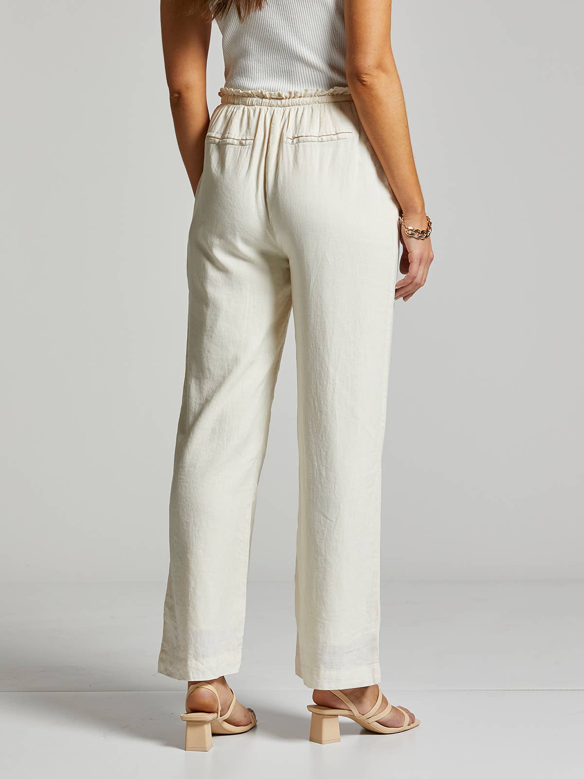 Drawstring Linen Pants - ARLO PANTS