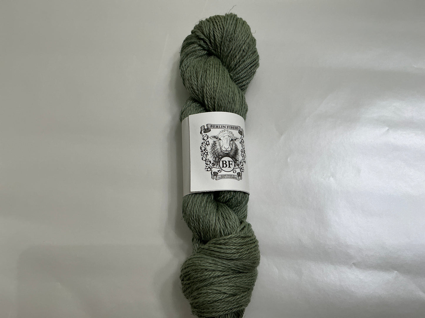 Berlin Fibers- Yarn to Be Wild- “Oscar the Grouch”
