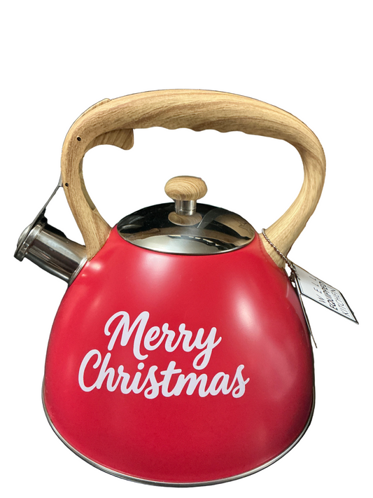 Merry Christmas Tea Pot