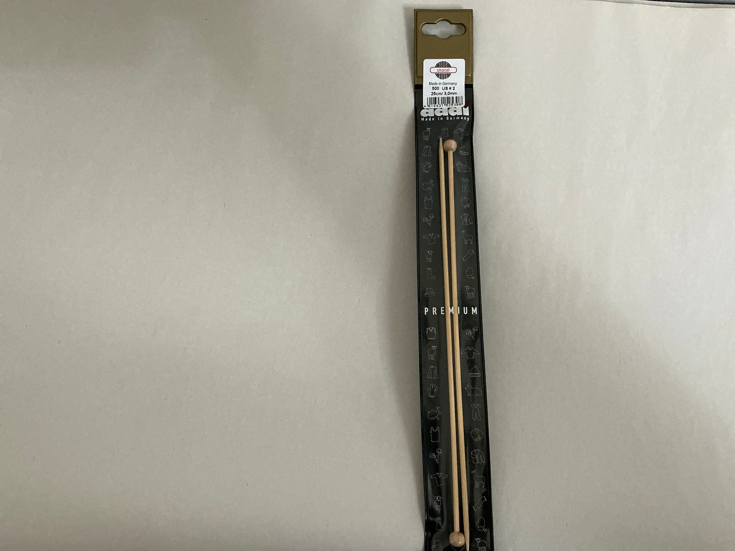 Skacel by Addi- 10” Bamboo Knitting Needles