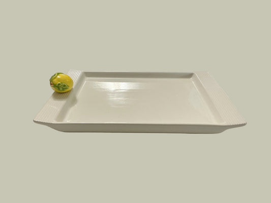Nora Fleming Rectangle Platter-Pin Stripes