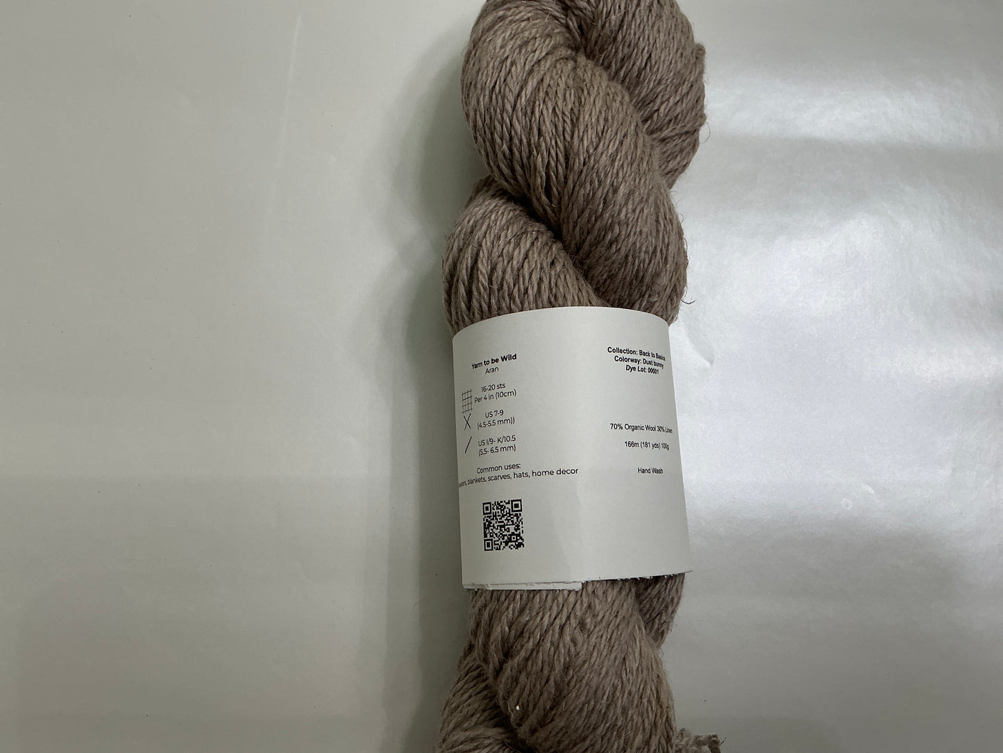 Berlin Fibers- Yarn to Be Wild “Dusty Bunny”
