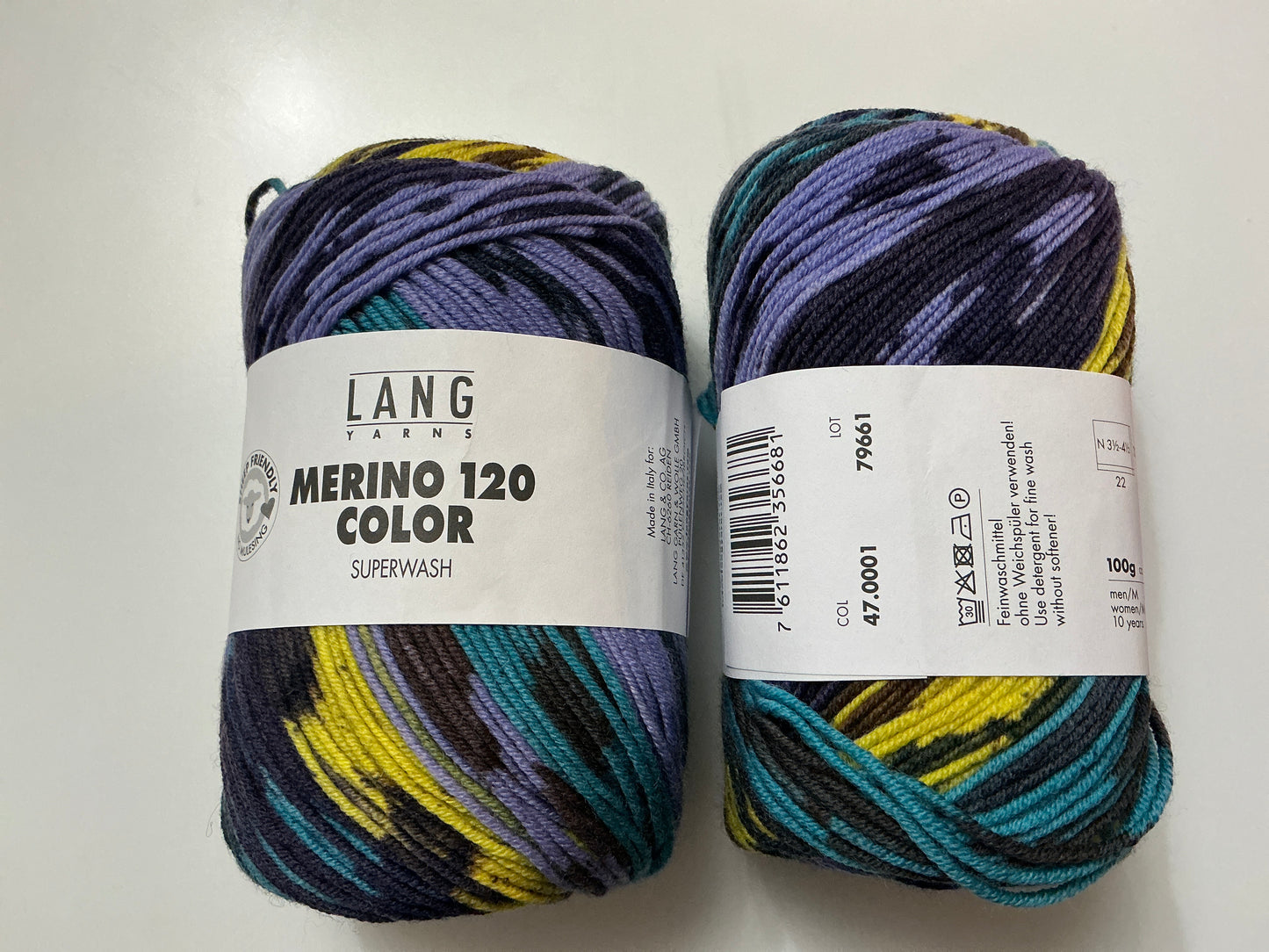 Lang Yarns- Merino 120 Color