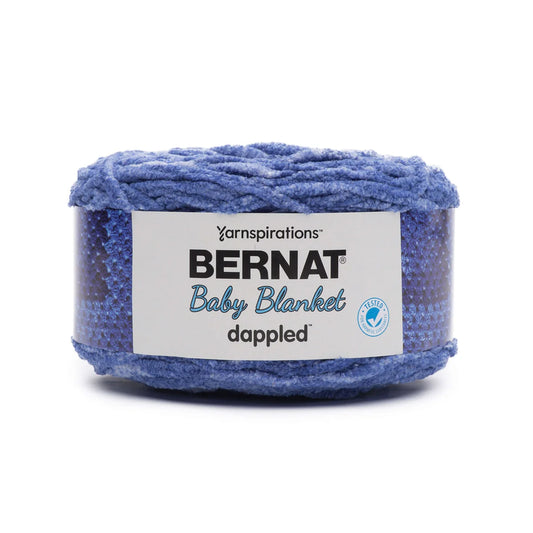 Bernat Baby Blanket Dappled-Wandering Blue 15005
