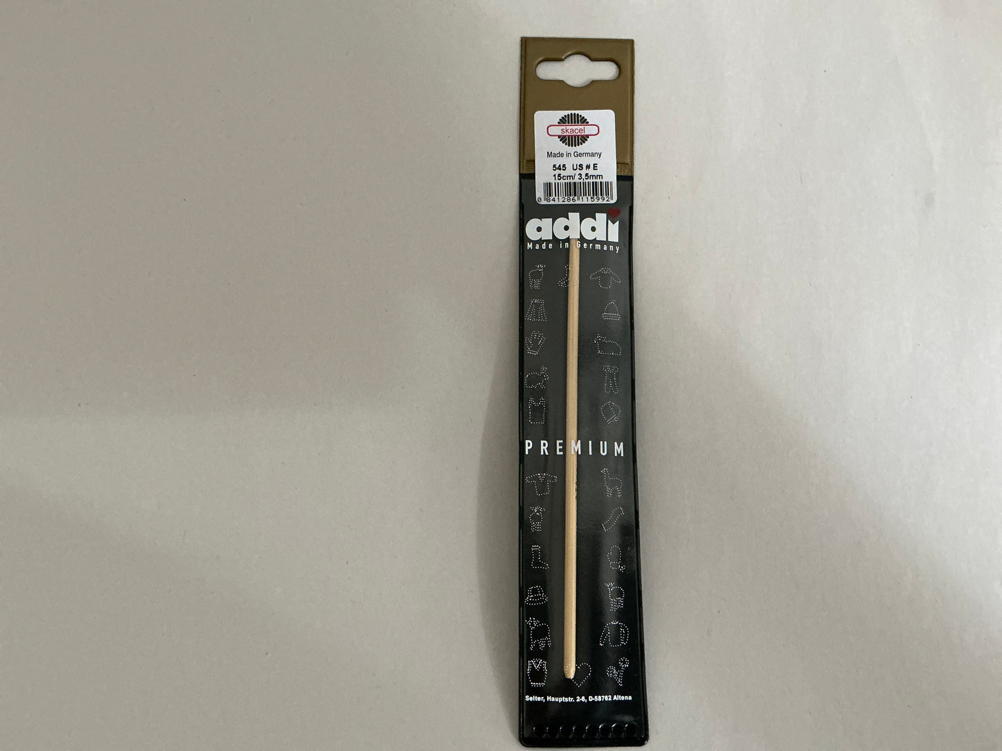 Skacel by Addi- Bamboo Crochet Hook
