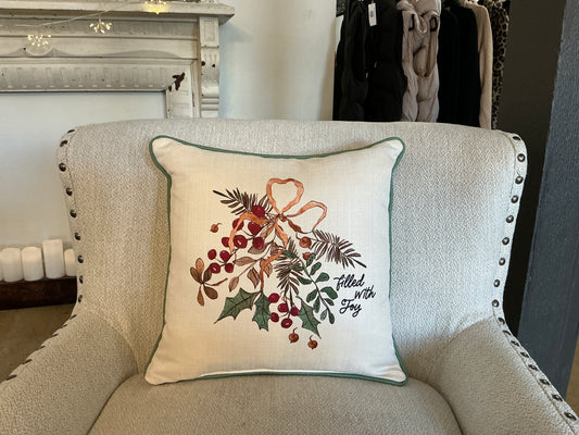 Home Arts Holiday Pillow