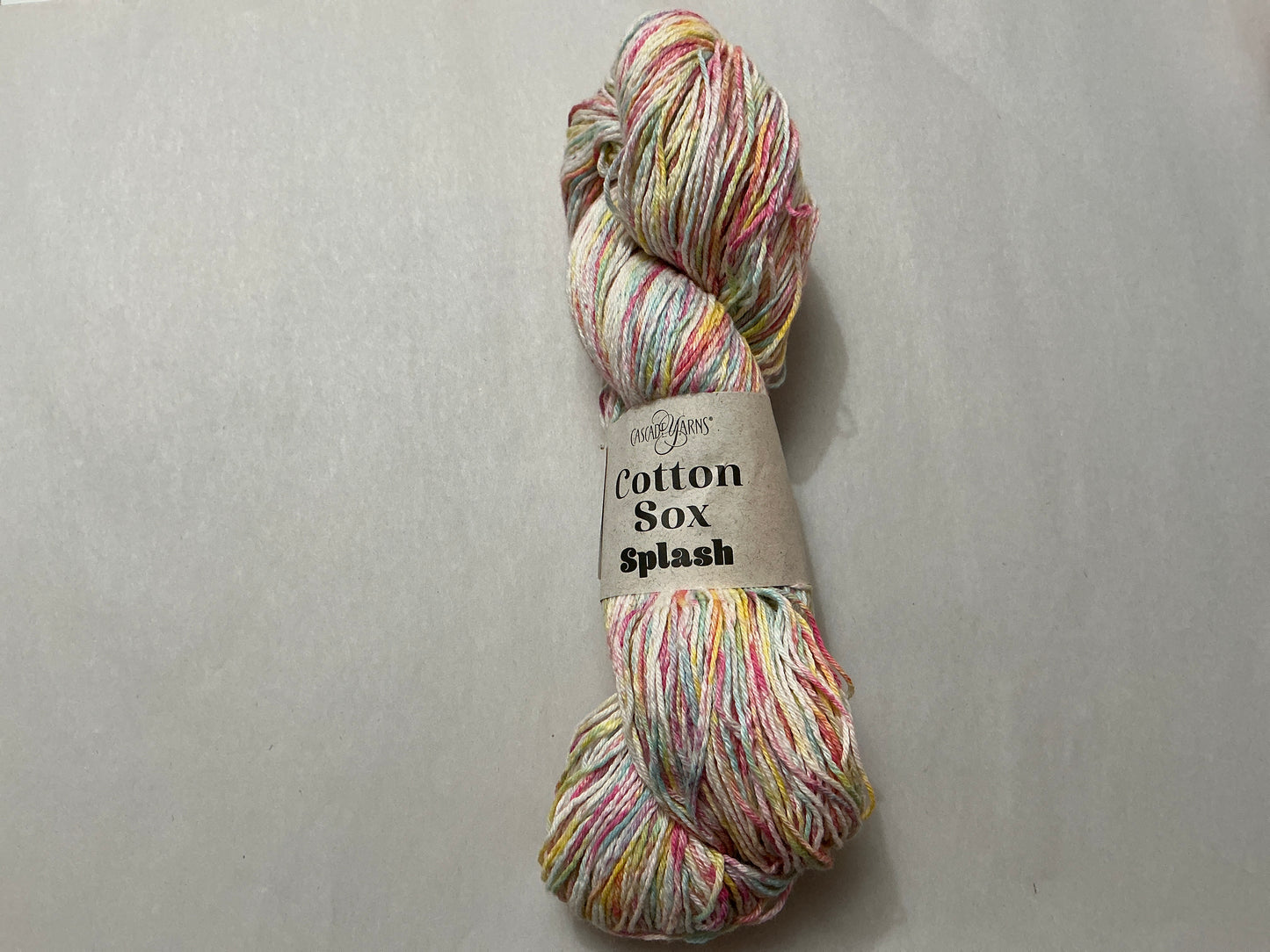 Cascade Yarn-Cotton Sox Splash