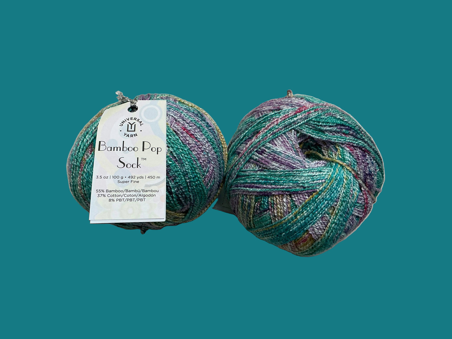 Universal Yarn-Bamboo Pop Sock-Paradise 806