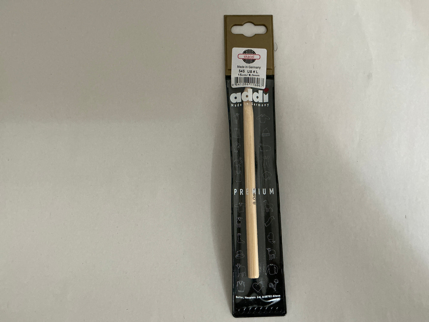 Skacel by Addi- Bamboo Crochet Hook