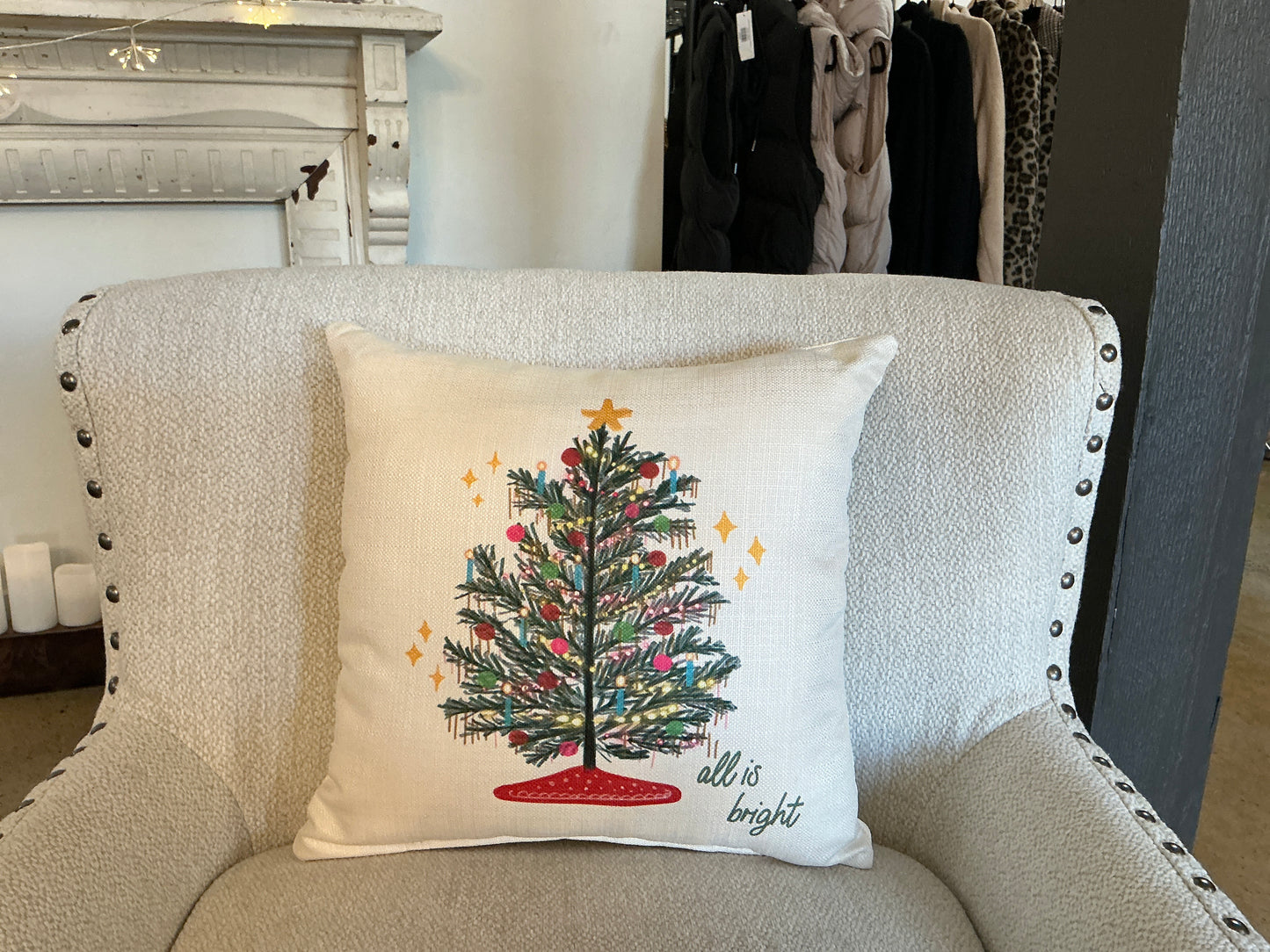 Home Arts Holiday Pillow