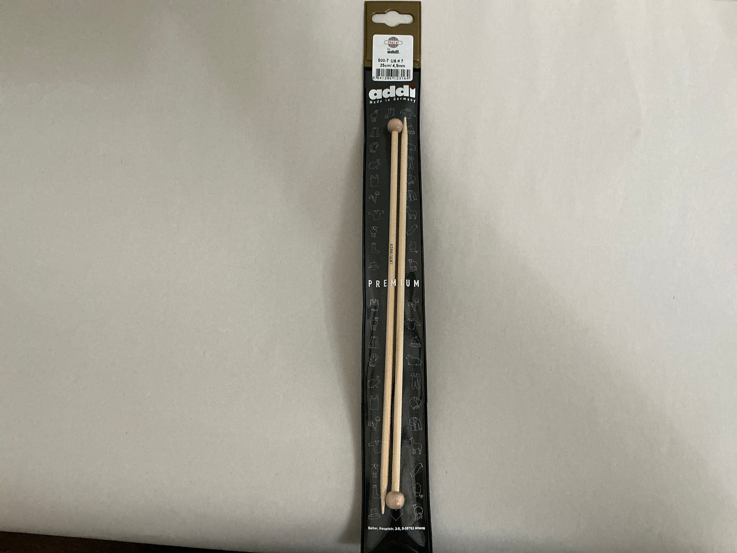 Skacel by Addi- 10” Bamboo Knitting Needles