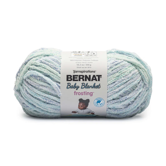 Bernat Baby Blanket Frosting- Seaside 61004