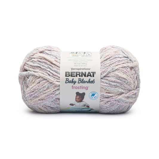 Bernat Baby Blanket Frosting- Lilac Lounge 61007