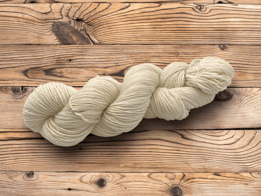 Undyed Yarn: Superwash Merino Single Fingering Knitting Yarn