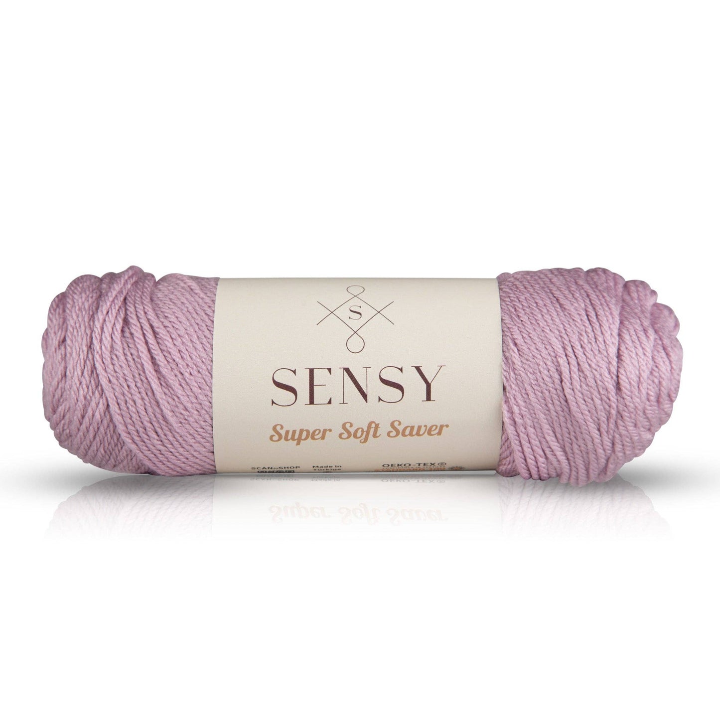 Sensy Super Soft Saver Yarn, 3.5 oz, 190 Yards, Gauge 4 Medium
