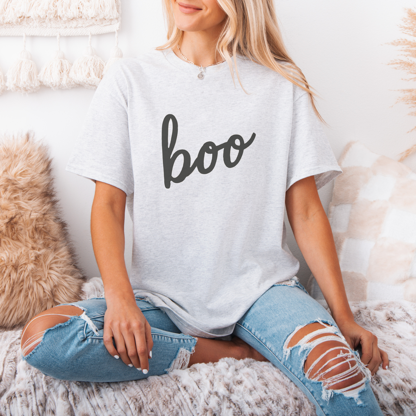 Boo Fall Graphic TShirt