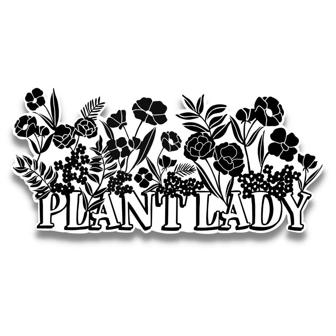 Plant Lady Sticker