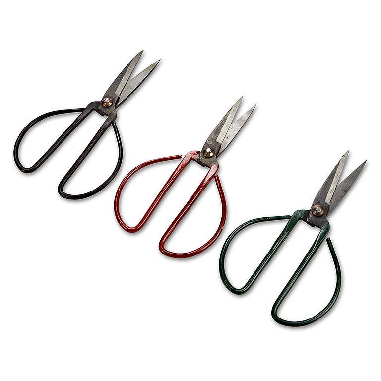Flower Stem Shears - 3 Asst Colors