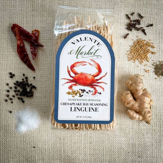 Chesapeake Bay Seasoning Linguine /Dry Specialty Pasta