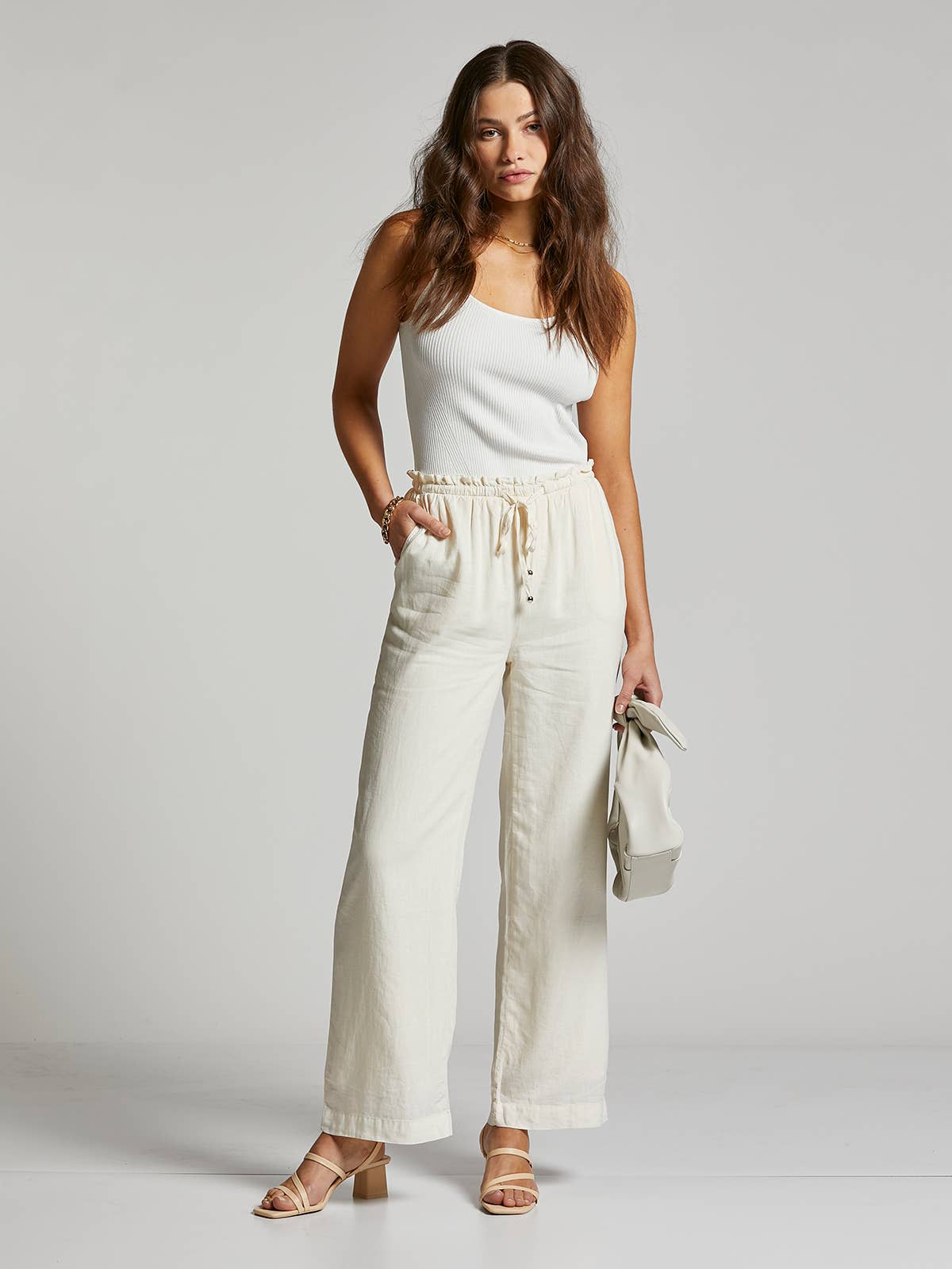 Drawstring Linen Pants - ARLO PANTS