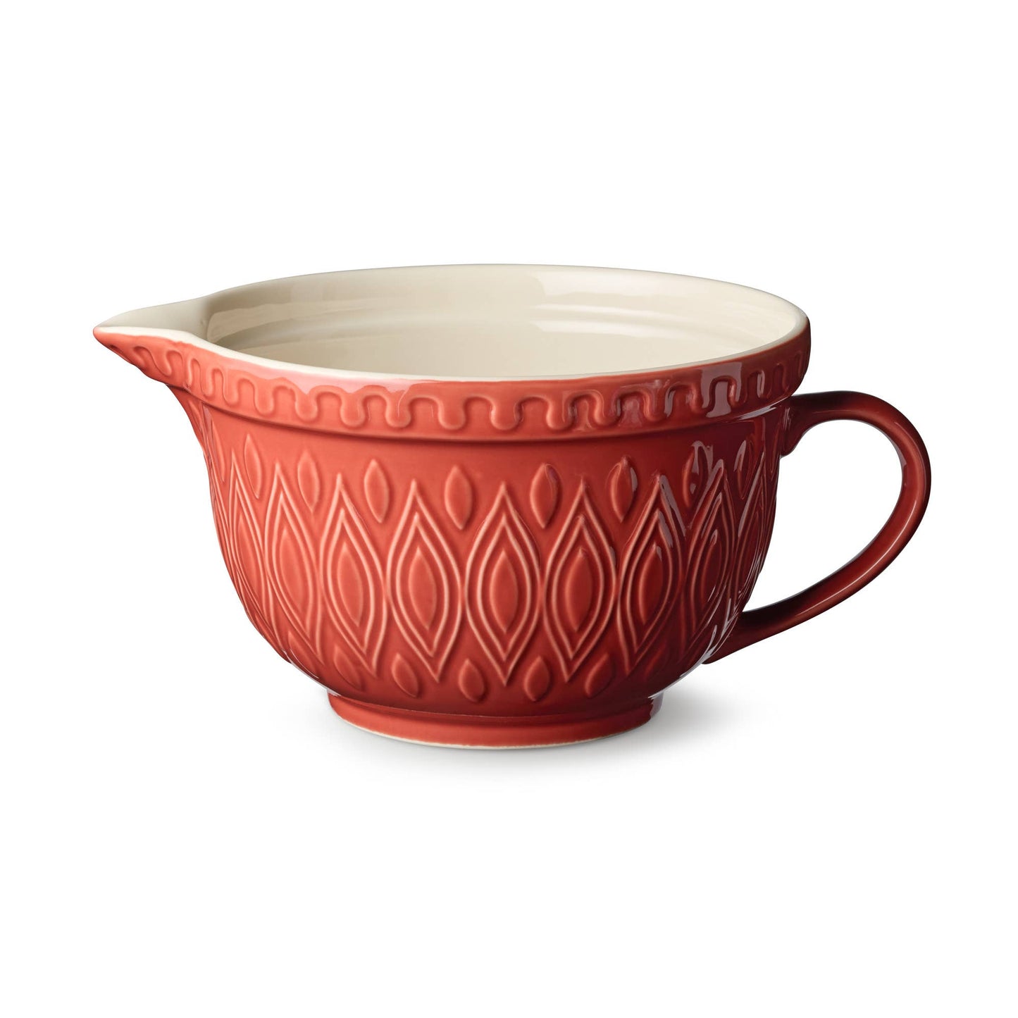 Vintage Farm Stoneware Batter Bowl 10x8x5 2.5 qt