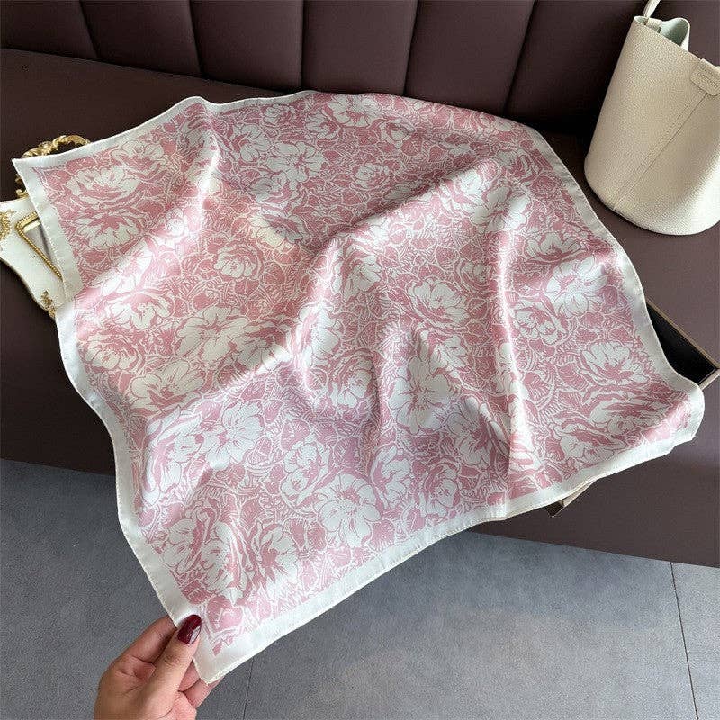 Fashion Print Square Scarf