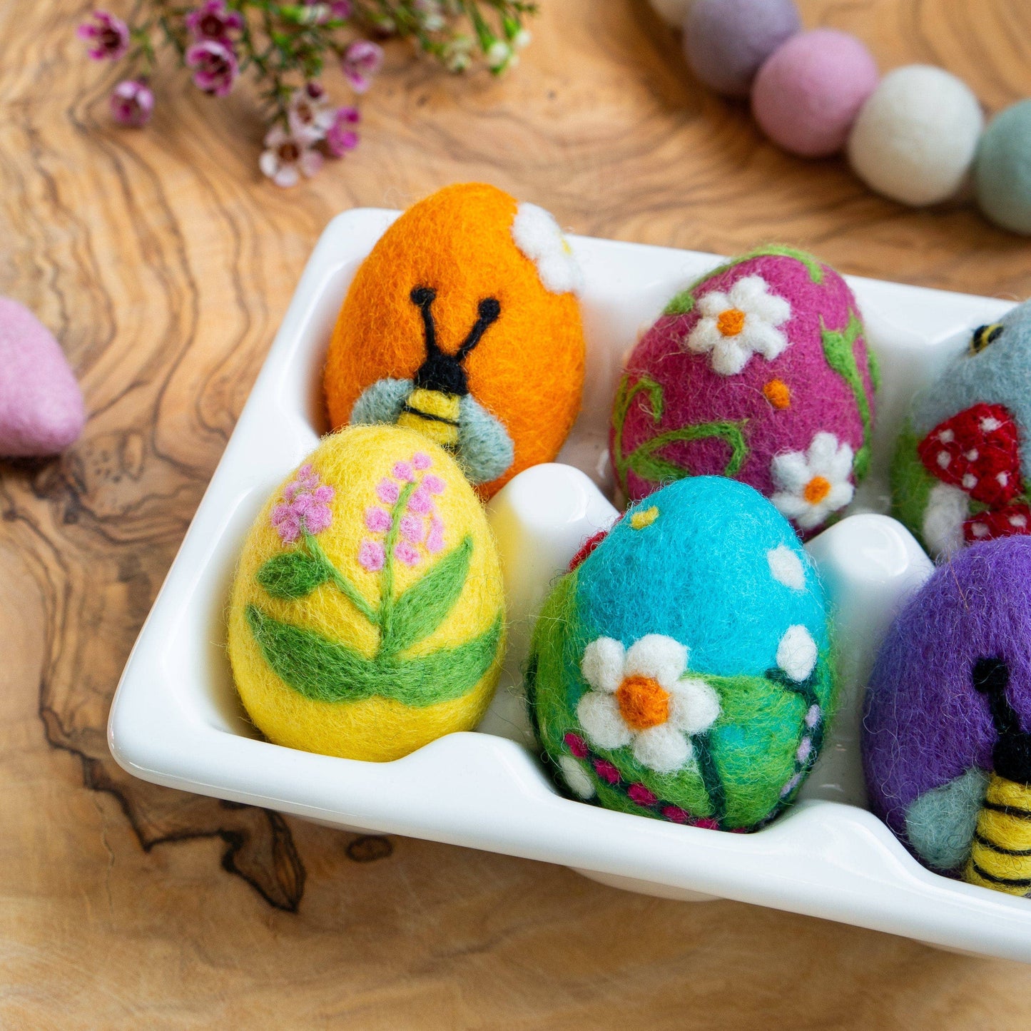 Blooming Easter Eggs - Set of 6 Eco Fresheners