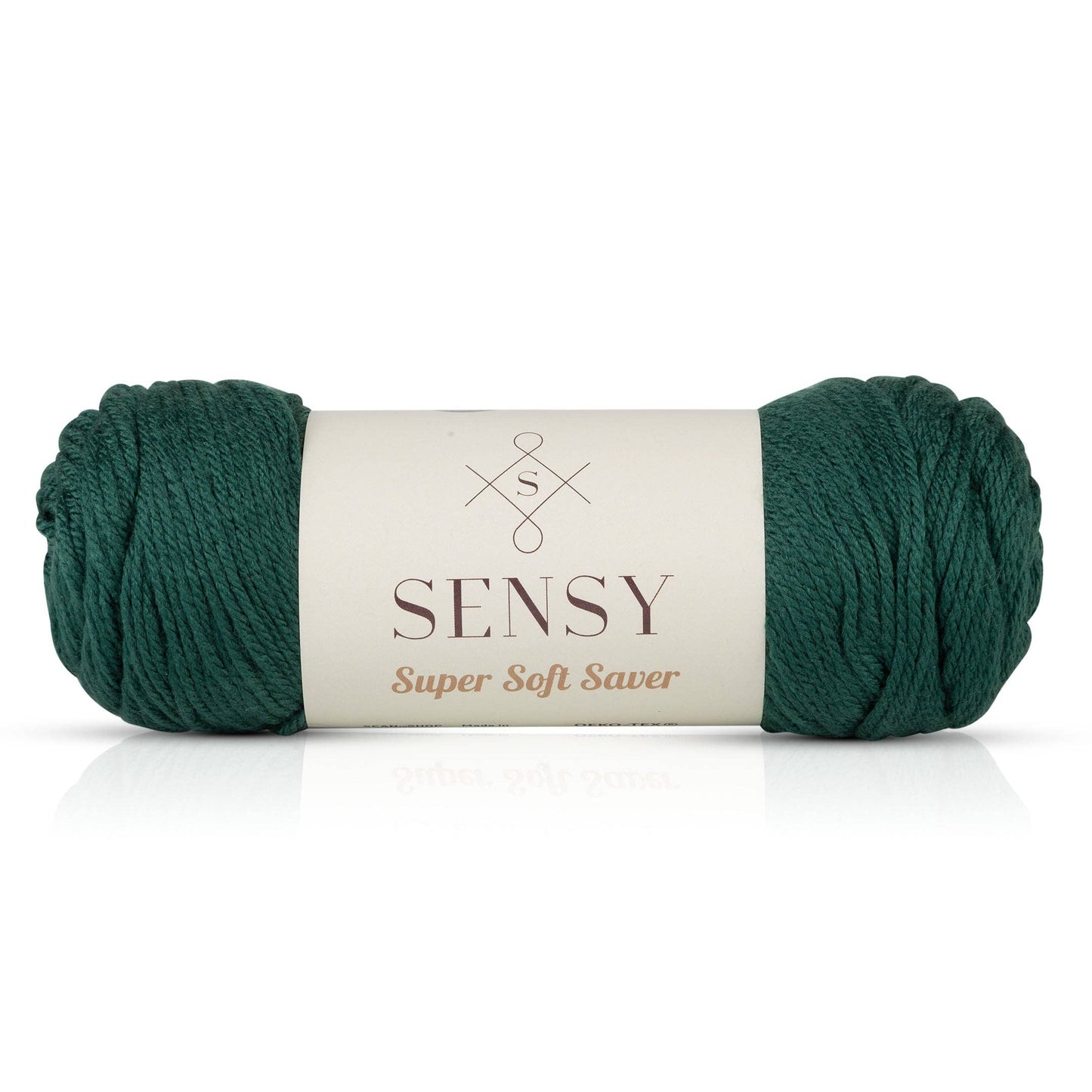 Sensy Super Soft Saver Yarn, 3.5 oz, 190 Yards, Gauge 4 Medium