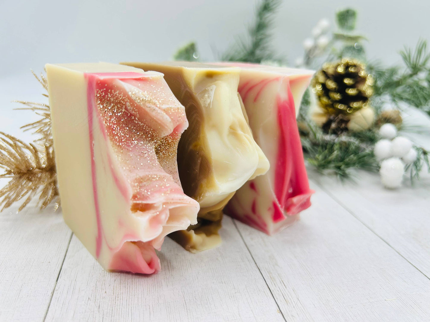Winter Berry Handmade Soap Bar SEASONAL VEGAN HOLIDAY