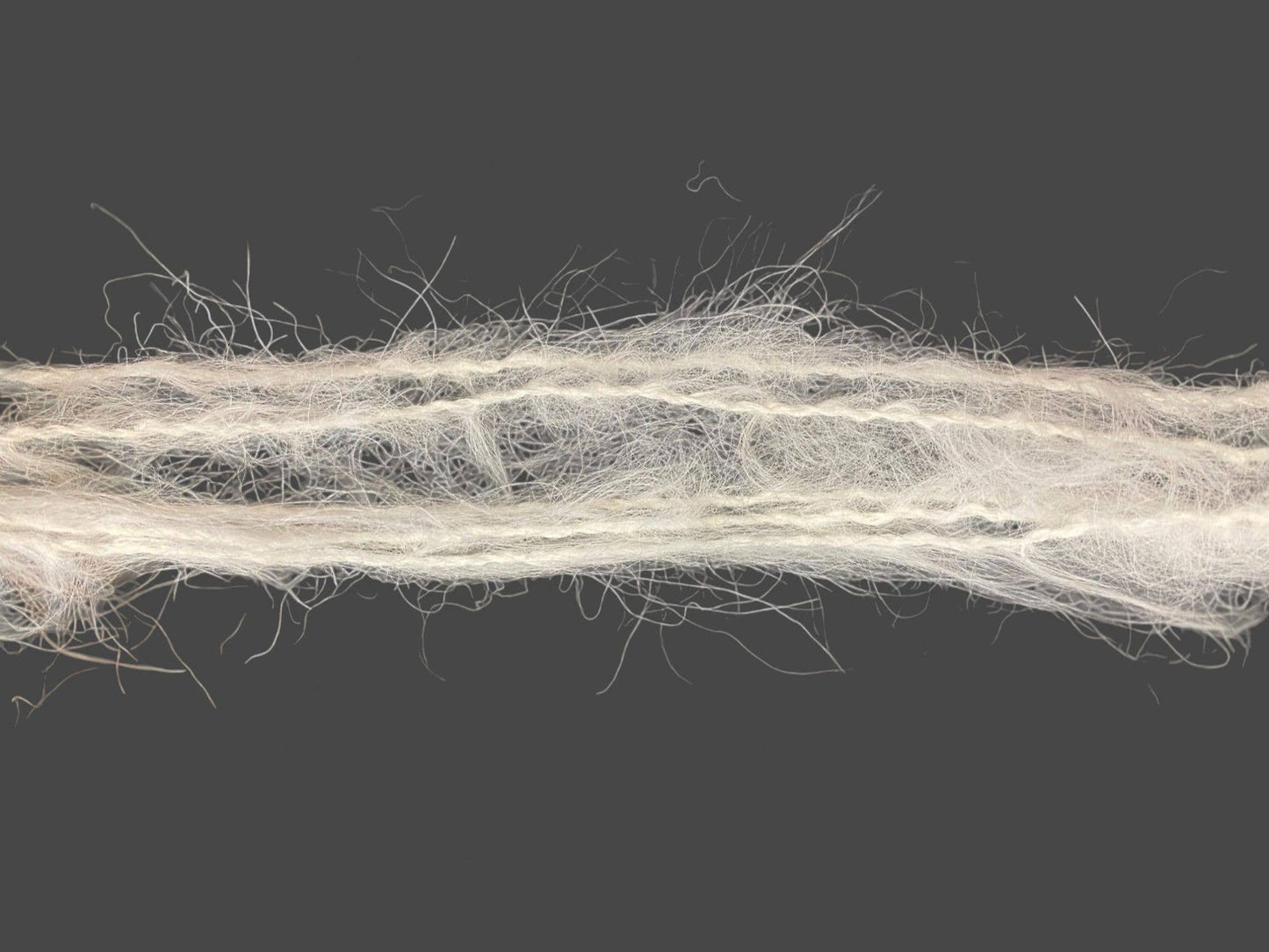 Undyed Yarn: Brushed Suri Knitting Yarn
