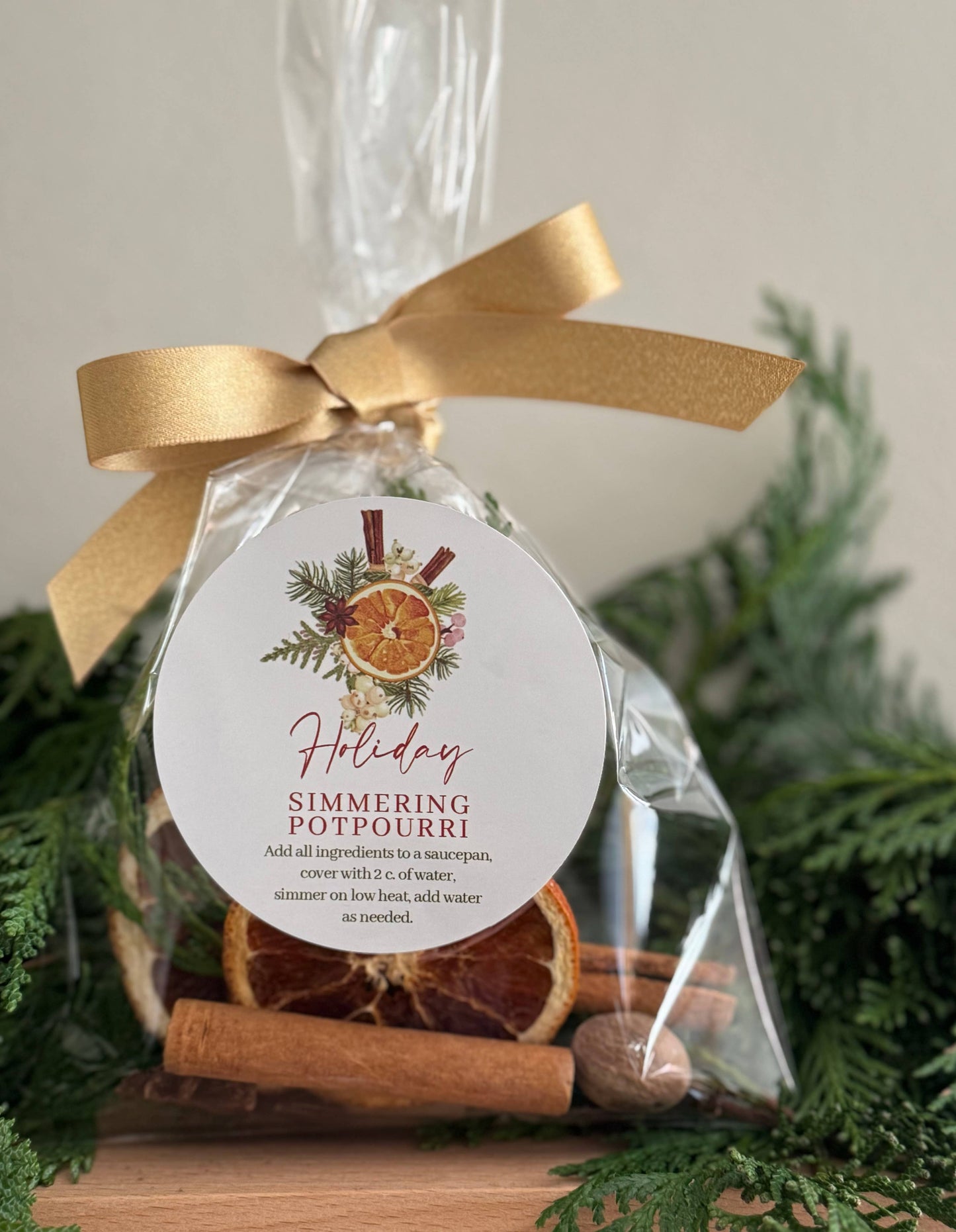 Holiday Simmer Pot Christmas Simmer Pot Packet