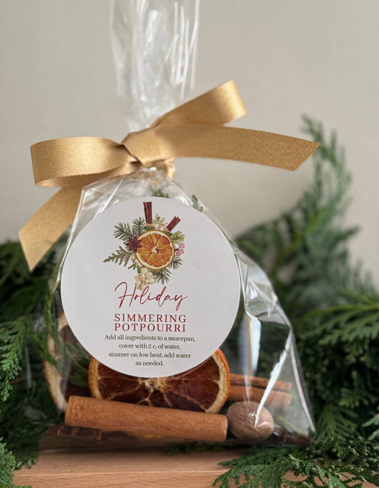 Holiday Simmer Pot Christmas Simmer Pot Packet