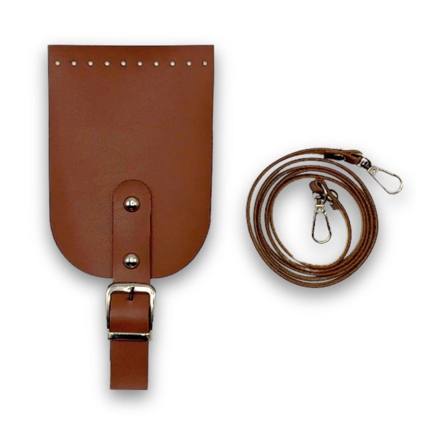 PU Leather Phone Bag Kit with Strap