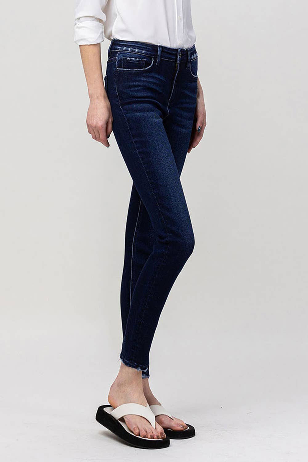 HIGH RISE SKINNY JEANS F4822