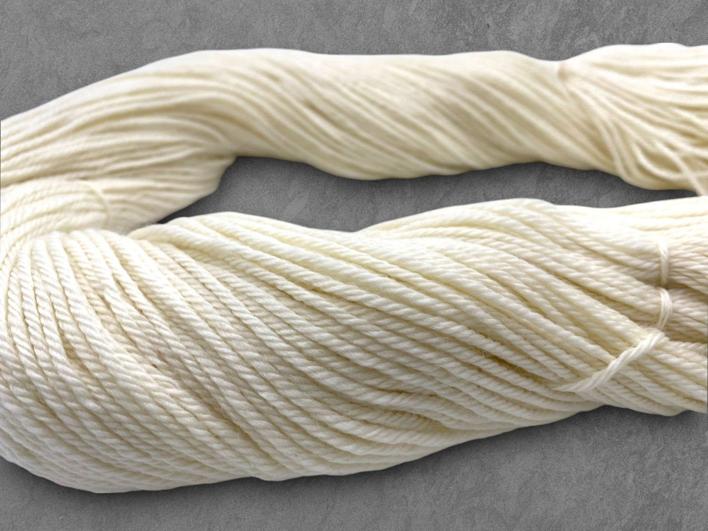 Undyed Yarn: Superwash Merino DK Knitting Yarn