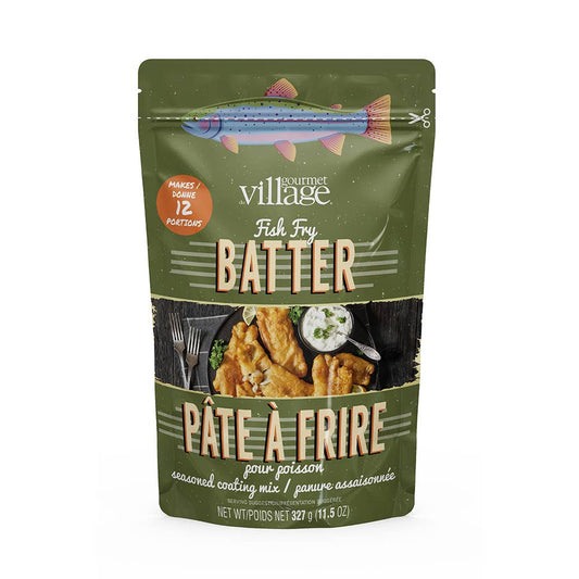 Fish fry batter seasoning pouch