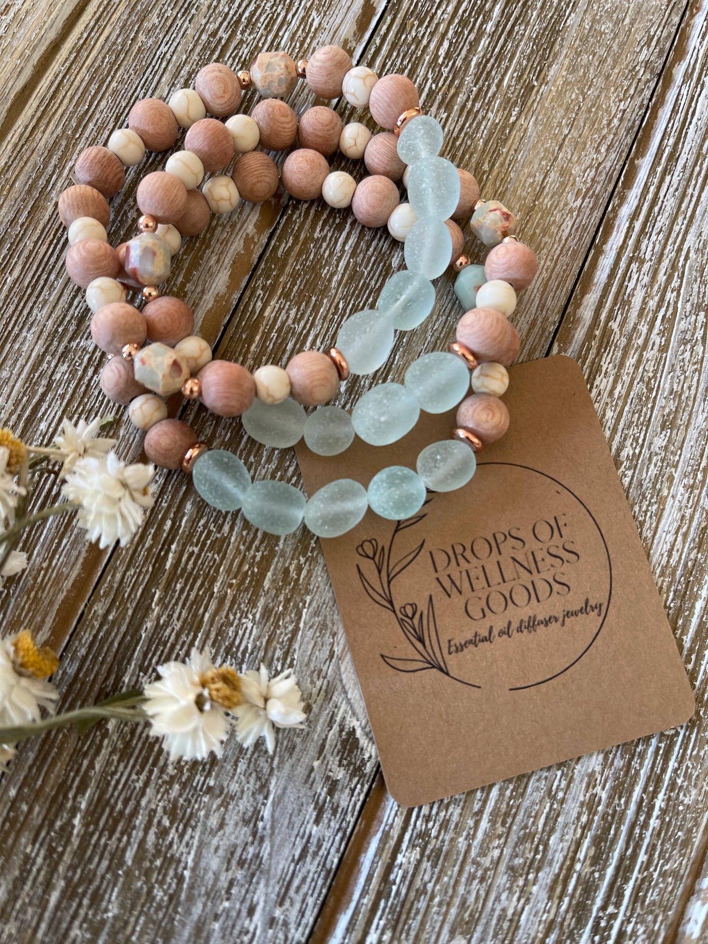 Diffuser Jewelry, Essential Oil Diffuser, Boho, The Tulip