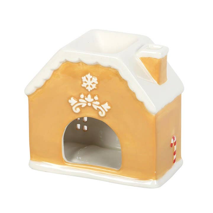 Gingerbread House Shaped Christmas Oil Burner and Wax Warmer