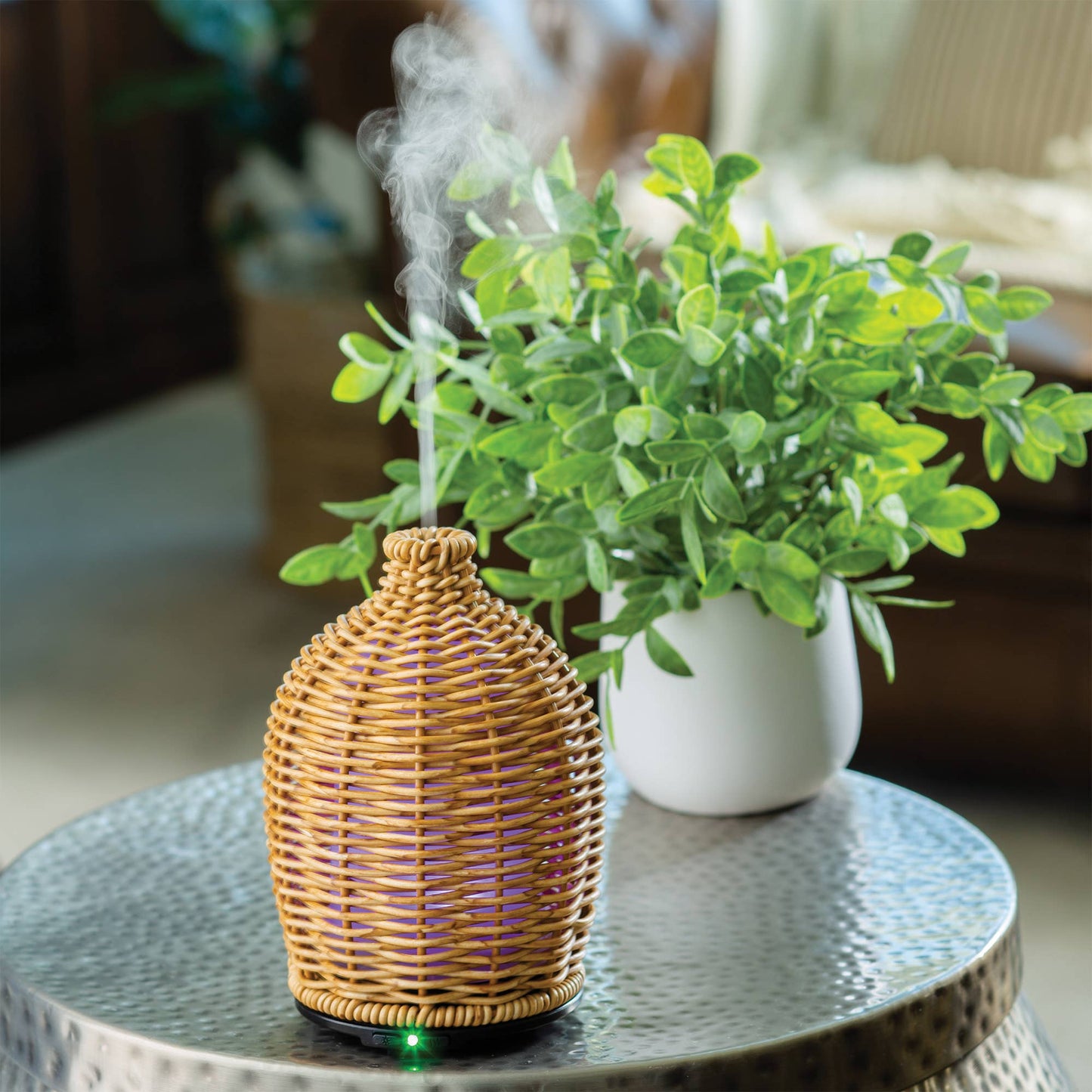 Wicker Vase Medium Ultra Sonic Diffuser