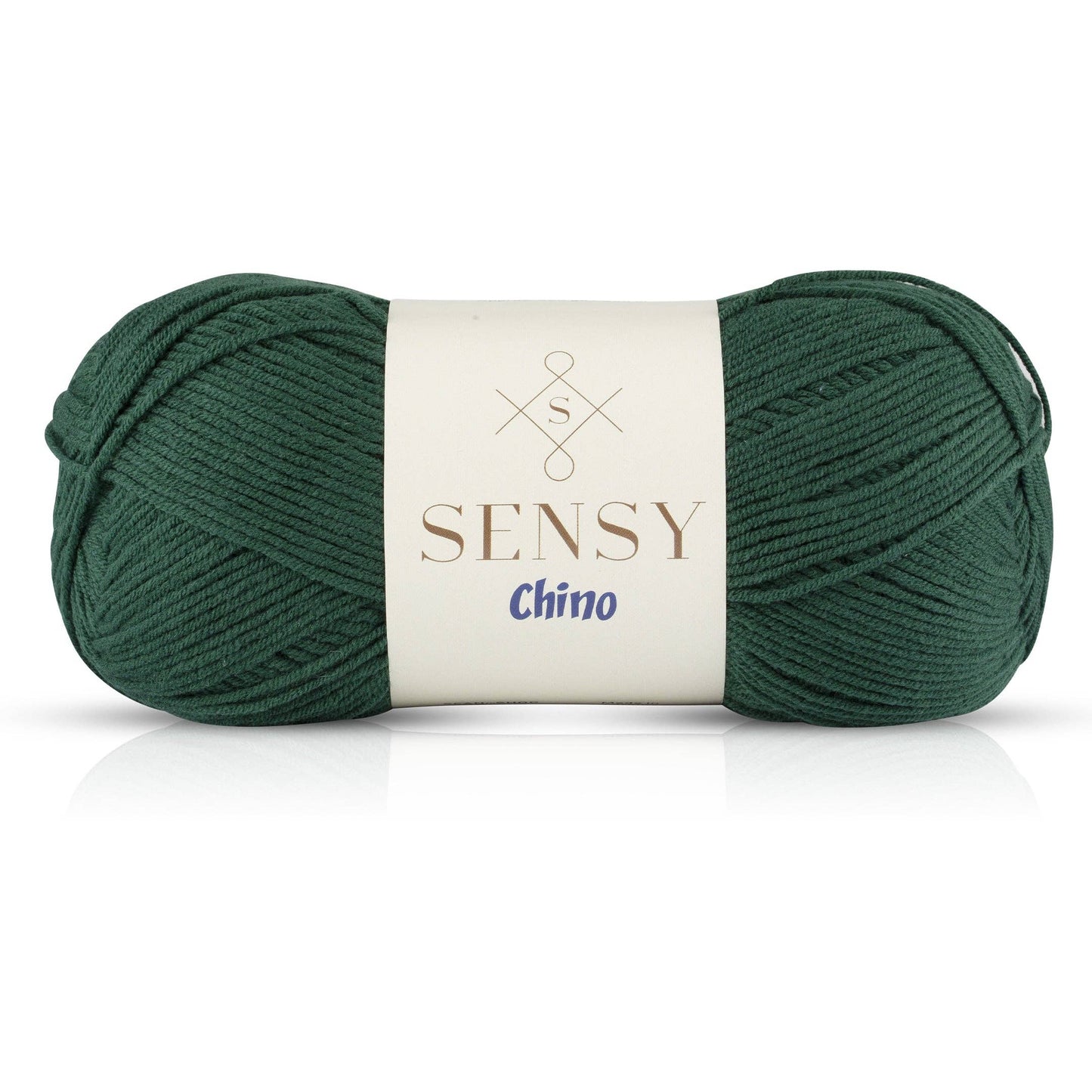 Sensy Chino Soft Cotton Yarn, 3.5 oz, 360 Yards, Gauge 2 Fin