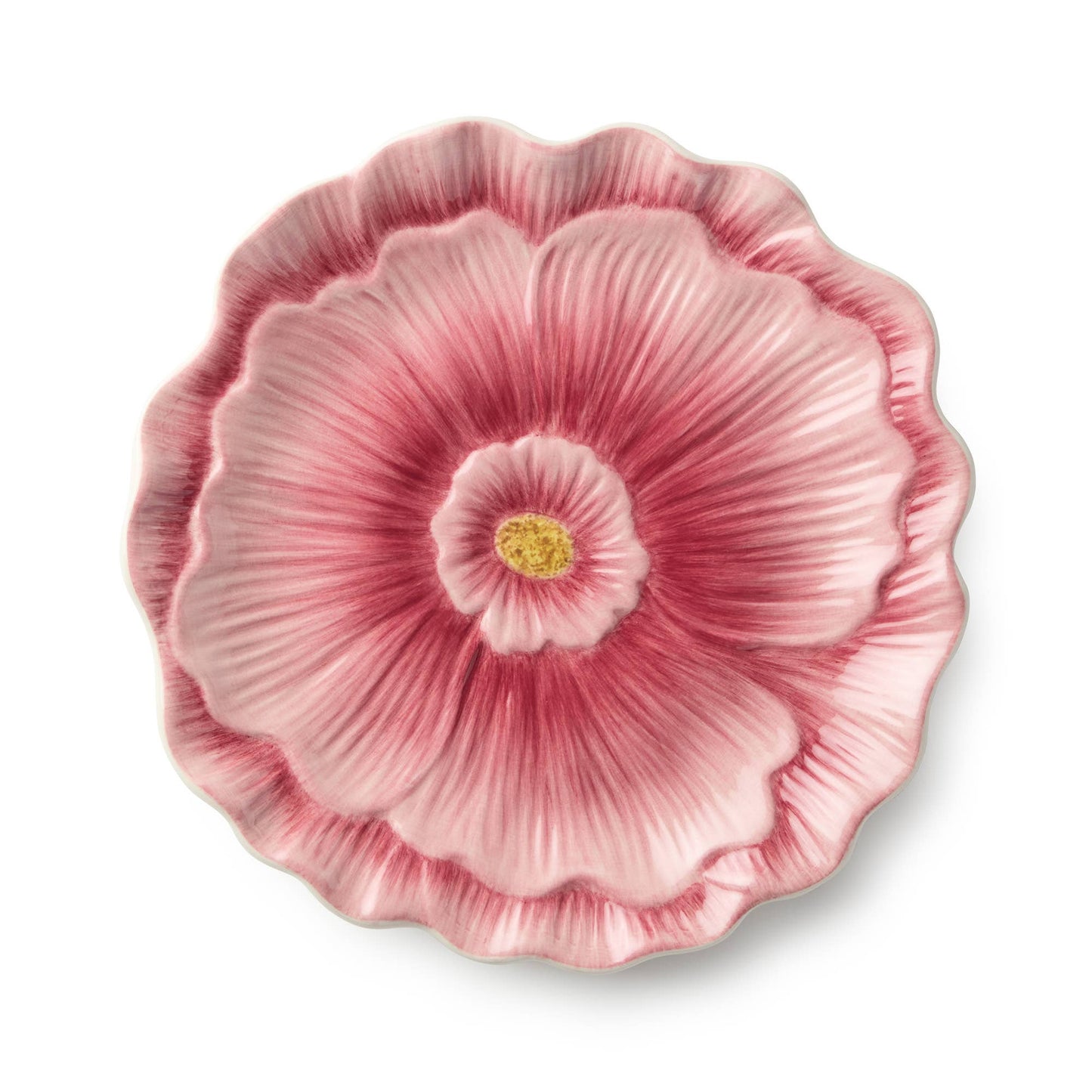 Wildflowers 3-D Floral Dessert Plates 4 asst
