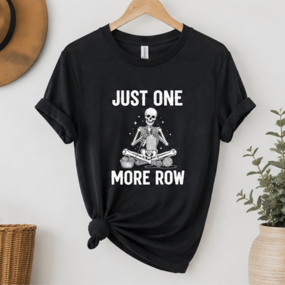 Just One More Row Knitter Tee