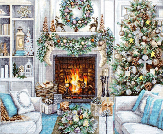 Cross Stitch Kit Luca-S - Christmas Interior, B2394